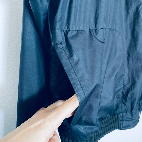 Patagonia Black Jacket Doble Sided With Zip Pockets - Picture 12 of 16